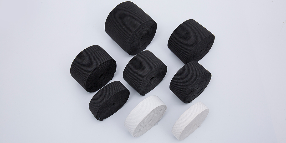 Stickat elastisk band